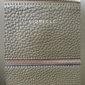 Fiorelli Olive Green Pebbled Leather Backpack